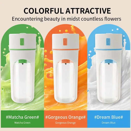Kitchen Electric Juicer USB Charging Wireless Juices Blender Fruit Orange Mixer Squeezer Machine Ice Crush Cup Food Processor Michan Direct