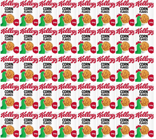 40 x Kellogg's Corn Flakes 24G