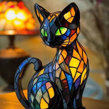 Adorable Resin Animal LED Night Light - Decorative Table Lamp Ornament Michan Direct
