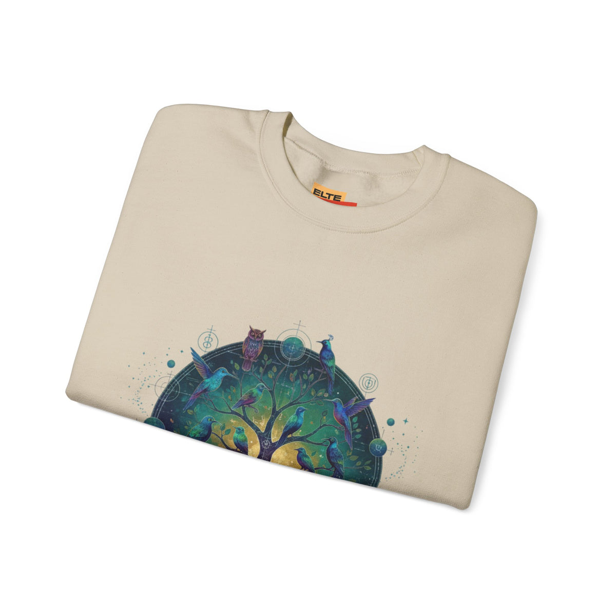 Tree of Life Crewneck Sweatshirt — Spiritual Nature Graphic Pullover