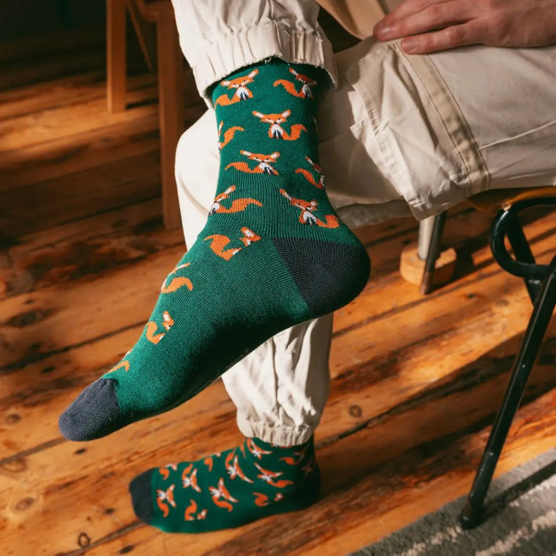 Chaussettes en bambou durable, conçues pour durer