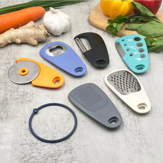 Multi Color Kitchen Alloy Gadget Suit Michan Direct