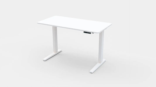 Classic Electric Height Adjustable Desk White (Wood Top) – Purus Life Purus Life