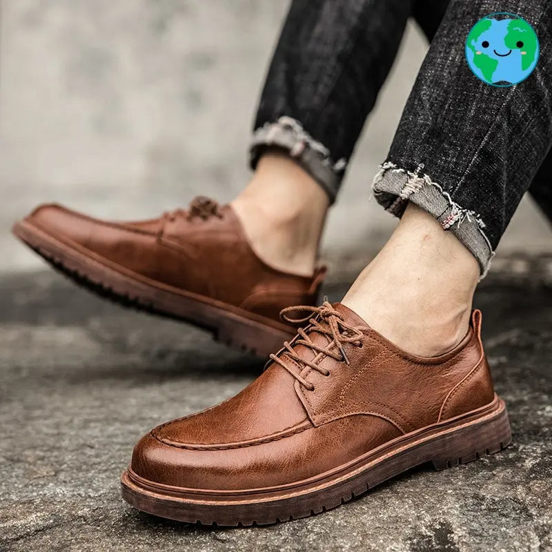 All-Match British Leather Shoes Preciousvita