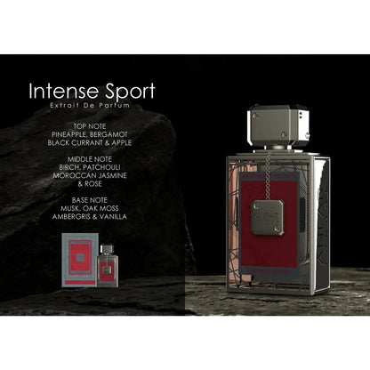 Anfar Intense Sport 100ml Extrait Aesthetic Edition Mens Opulensi.com