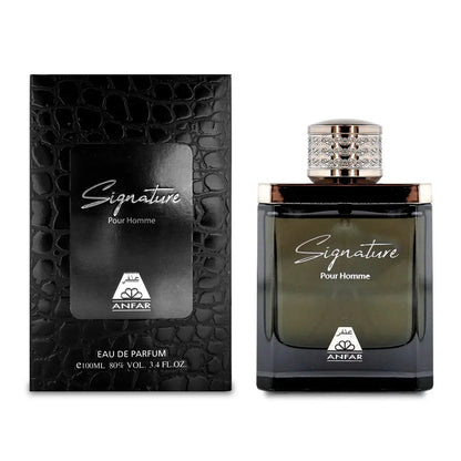 Anfar Signature Pour Homme 100ml EDP Spray 3.4 oz Opulensi.com