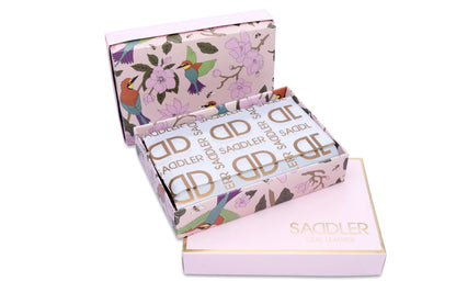 SADDLER "Annie" 3 Way Zipper RFID Real Leather Zipper Wallet (Gift Boxed)