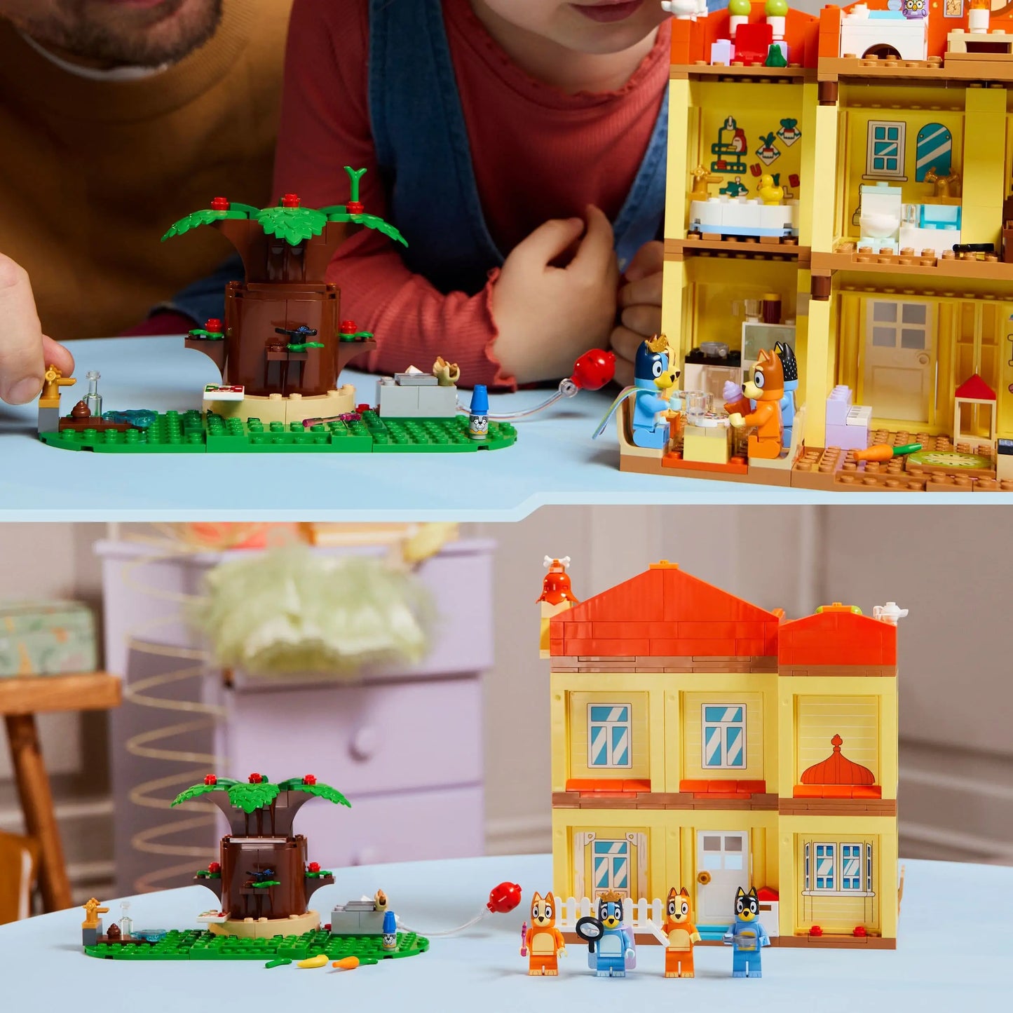 Lego Bluey 11203 Bluey's Family House Set for Children Aged 4 and Up Curious Minds