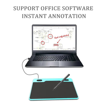 10Moons T503 Drawing Tablet Can Be Connected to mobile Phone Tablet with 8192 Passive Pen Mira Sales