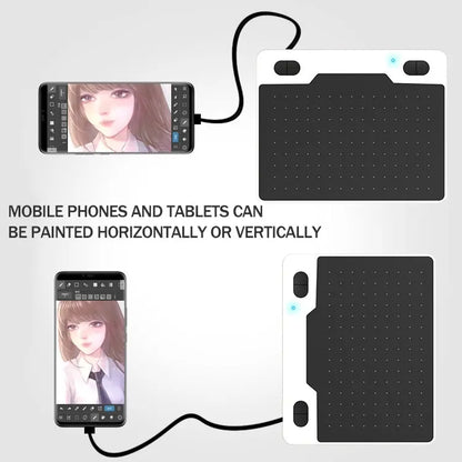 10Moons T503 Drawing Tablet Can Be Connected to mobile Phone Tablet with 8192 Passive Pen Mira Sales