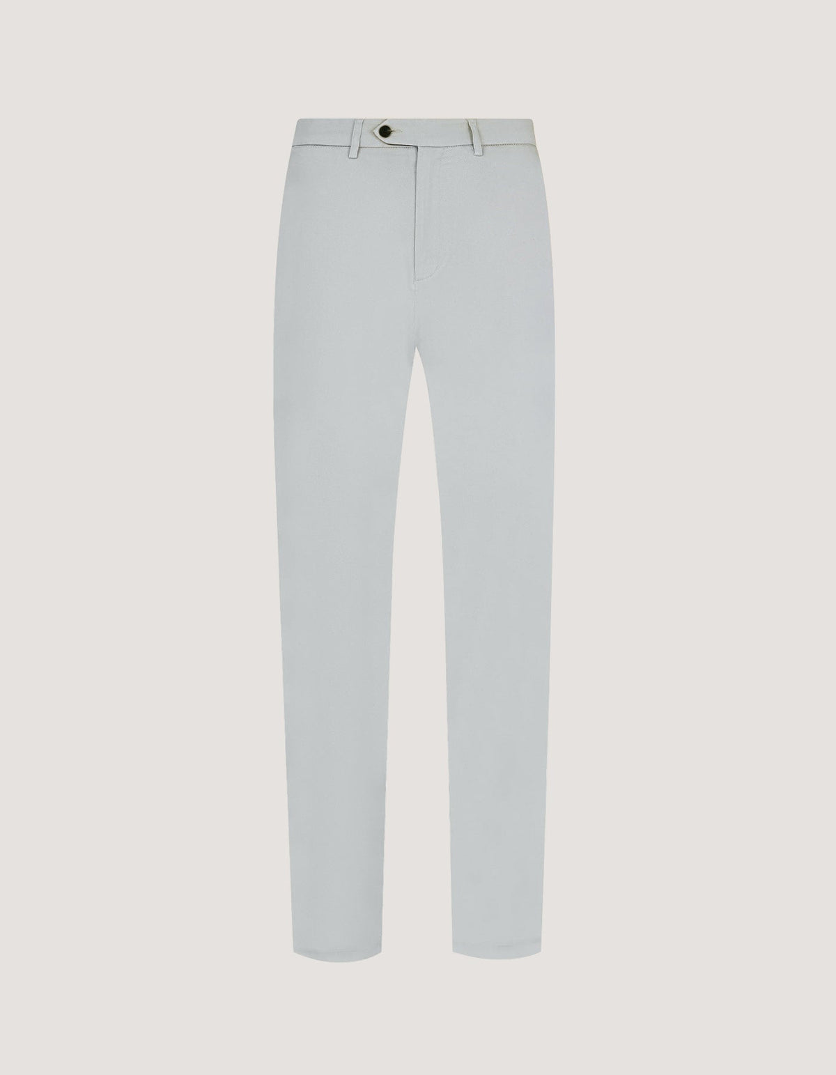 Versatile Stretch Twill Chinos – Silver