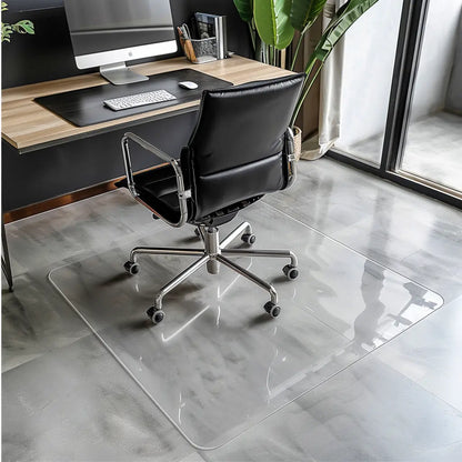 Chair Mat for Hard Floors - Transparent Nicoman.co.uk