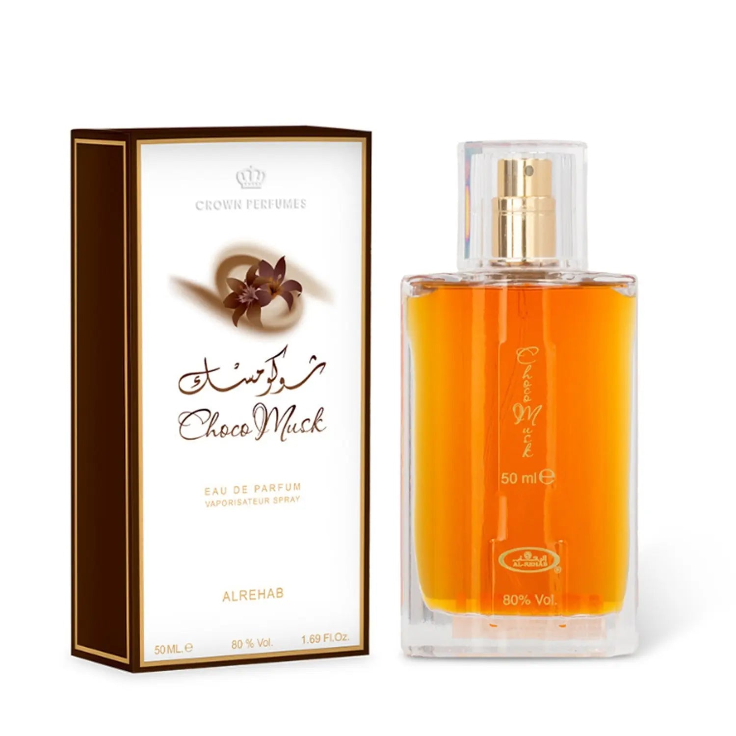 Al Rehab Choco Musk 50ml EDP - Crown Perfumes Opulensi.com