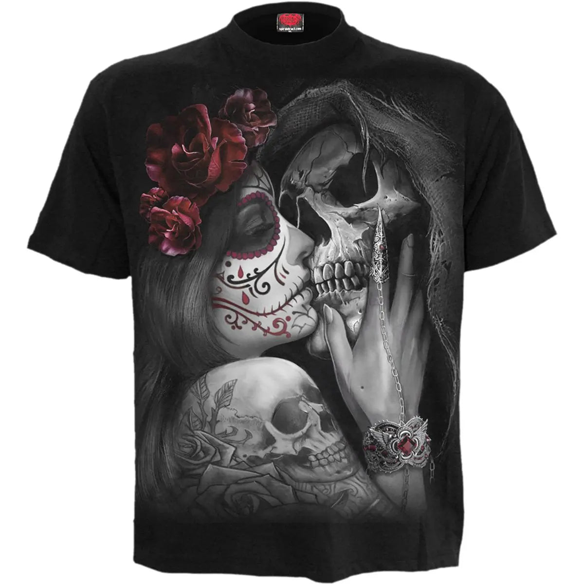 DEAD KISS - T-Shirt Black Spiral Direct
