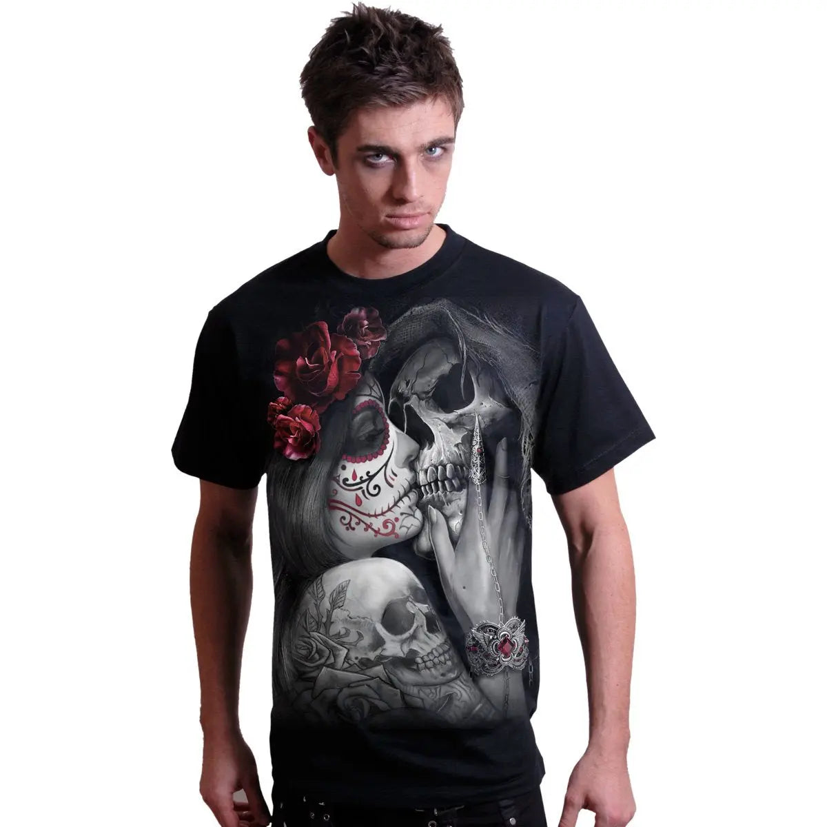 DEAD KISS - T-Shirt Black Spiral Direct