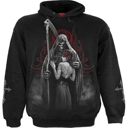 DEAD KISS - Hoody Black Spiral Direct