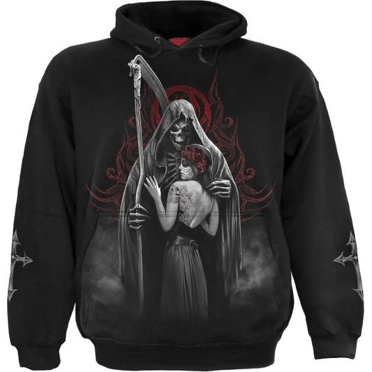 DEAD KISS - Hoody Black Spiral Direct