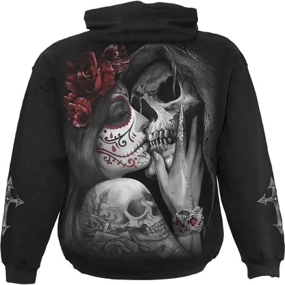DEAD KISS - Hoody Black Spiral Direct