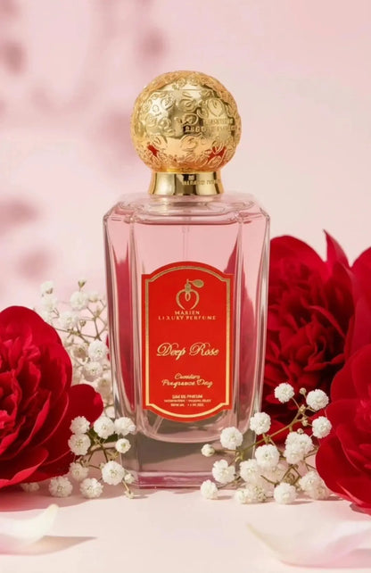 Marien Deep Rose Women Luxury Eau de Parfum | Fresh & Floral - 100ml Fragrance Mall