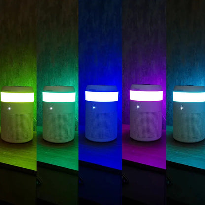 Demi HEPA Air Purifier with 7 LED Colours Senelux