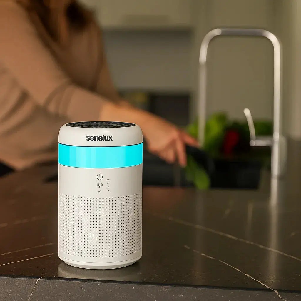 Demi HEPA Air Purifier with 7 LED Colours Senelux
