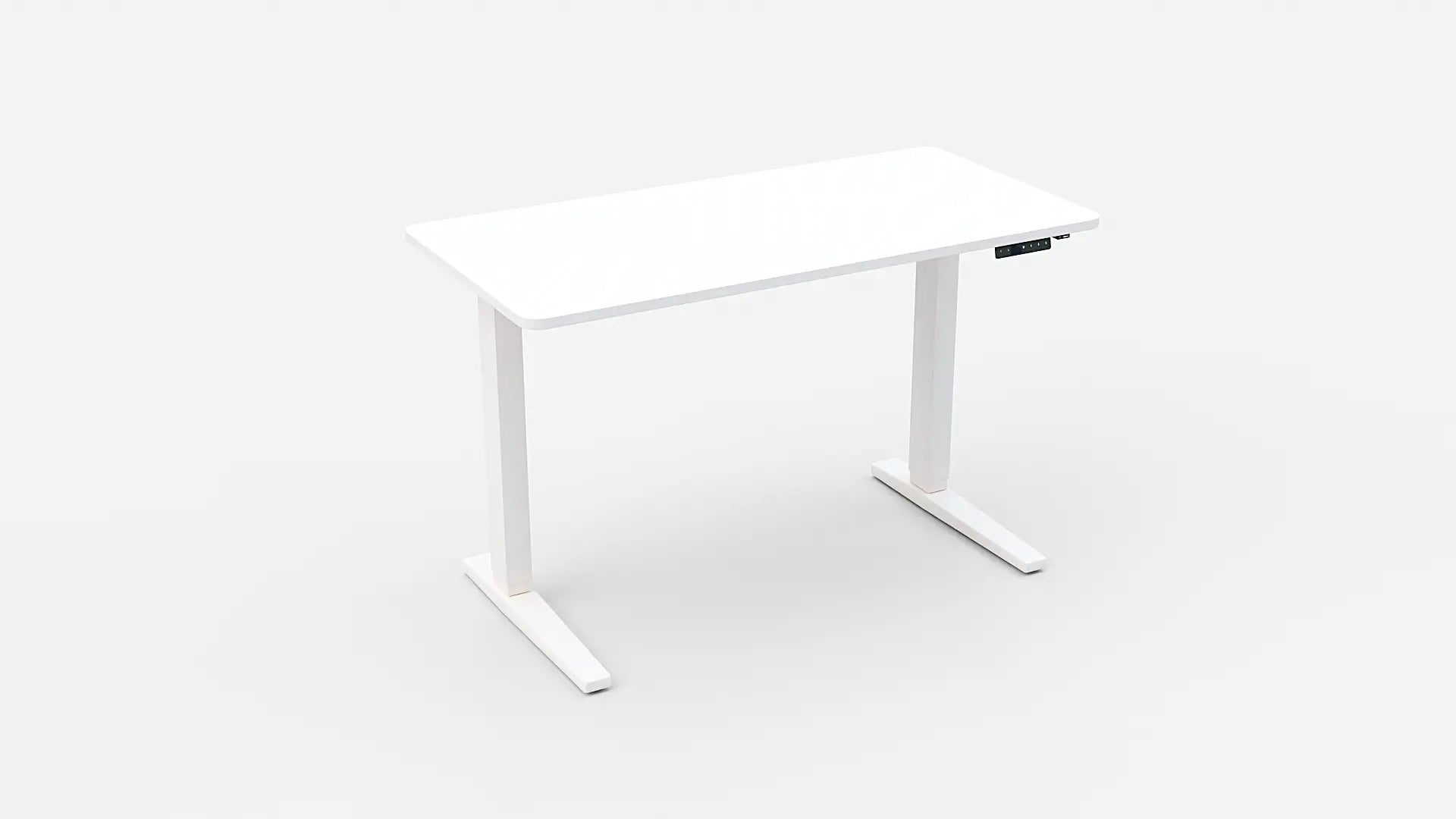 Classic Electric Height Adjustable Desk White (Wood Top) – Purus Life Purus Life