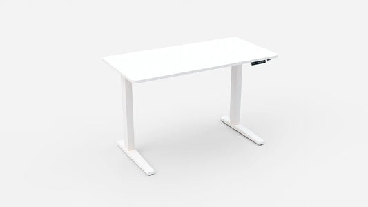 Classic Electric Height Adjustable Desk White (Wood Top) – Purus Life Purus Life