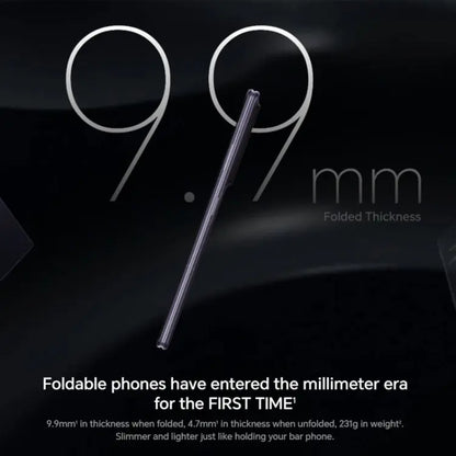 Honor Magic V2 5G, 16GB+256GB, 7.92 inch + 6.43 inch MagicOS 7.2 Snapdragon 8 Gen2  Octa Core up to 3.36GHz, Network: 5G, OTG, Not Support Google Play(Silk Black) Vitrax