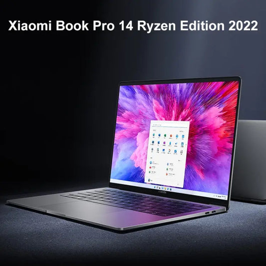 Xiaomi Book Pro 14 inch Laptop, 16GB+512GB, Windows 11 Home Chinese Version, AMD Ryzen 7 6800H Octa Core(Grey) Vitrax