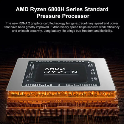 Xiaomi Book Pro 14 inch Laptop, 16GB+512GB, Windows 11 Home Chinese Version, AMD Ryzen 7 6800H Octa Core(Grey) Vitrax