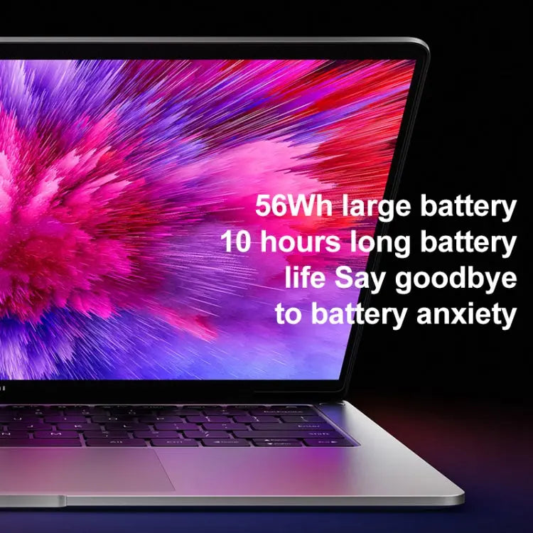 Xiaomi Book Pro 14 inch Laptop, 16GB+512GB, Windows 11 Home Chinese Version, AMD Ryzen 7 6800H Octa Core(Grey) Vitrax