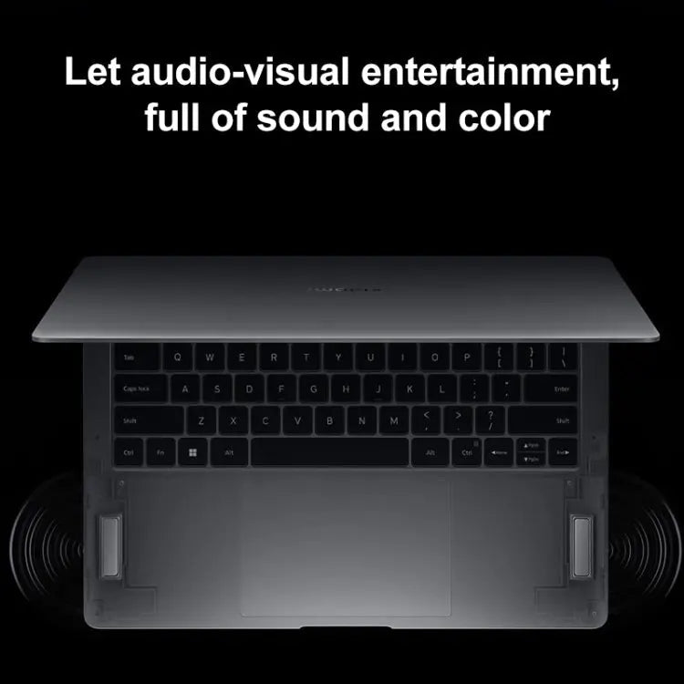 Xiaomi Book Pro 14 inch Laptop, 16GB+512GB, Windows 11 Home Chinese Version, AMD Ryzen 7 6800H Octa Core(Grey) Vitrax