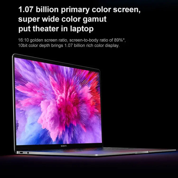 Xiaomi Book Pro 14 inch Laptop, 16GB+512GB, Windows 11 Home Chinese Version, AMD Ryzen 7 6800H Octa Core(Grey) Vitrax