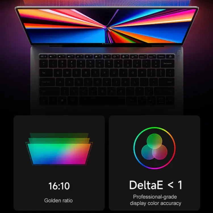 Xiaomi Book Pro 14 inch Laptop, 16GB+512GB, Windows 11 Home Chinese Version, AMD Ryzen 7 6800H Octa Core(Grey) Vitrax