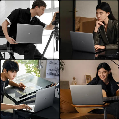 Xiaomi Book Pro 16 2022 Laptop, 16GB+512GB, 16 inch Touch Screen Windows 11 Home Chinese Version, Intel 12th Gen Core i7-1260P RTX2050 Discrete Graphics(Grey) Vitrax