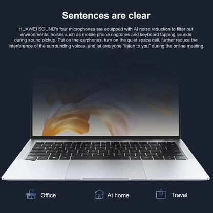 HUAWEI MateBook X Pro Laptop, 16GB+512GB, 14.2 inch Touch Screen Windows 11 Home Chinese Version, Intel 12th Gen Core i5-1240P Integrated Graphics(Dark Grey) Vitrax