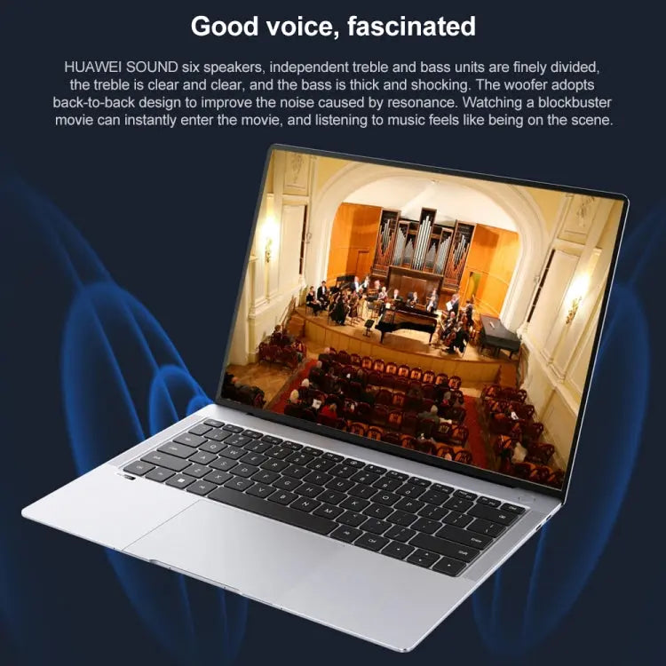 HUAWEI MateBook X Pro Laptop, 16GB+512GB, 14.2 inch Touch Screen Windows 11 Home Chinese Version, Intel 12th Gen Core i5-1240P Integrated Graphics(Dark Grey) Vitrax