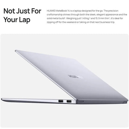 HUAWEI MateBook 14 Laptop, 16GB+1TB, 14 inch Touch Screen Windows 11 Home Chinese Version, Intel 12th Gen Core i5-1240P Integrated Graphics(Grey) Vitrax