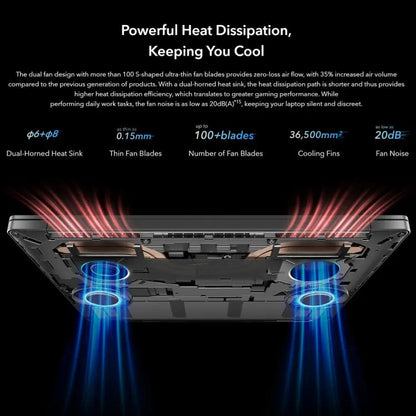 HONOR MagicBook 14 2022 Laptop, 16GB+512GB, 14 inch Windows 11 Home Chinese Version, Intel 12th Gen Core i5-12500H MX550 Discrete Graphics(Grey) Vitrax