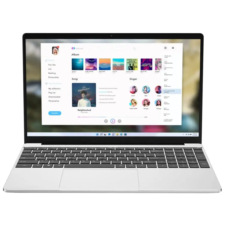 GXMO F152G 15.6 inch Laptop, Windows 11 Intel Alder Lake N95 Quad Core, Support Fingerprint Unlock Great Deal Offers