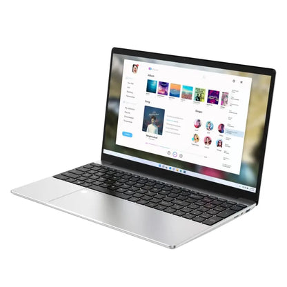 GXMO F152G 15.6 inch Laptop, Windows 11 Intel Alder Lake N95 Quad Core, Support Fingerprint Unlock Great Deal Offers