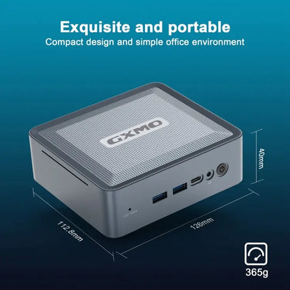 GXMO U58 Windows 11 AMD Ryzen 7-5825U 8 Core Processor Mini Computer, Specification:Without RAM & SSD Vitrax