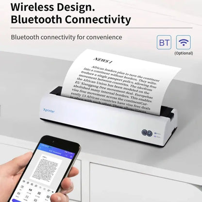 Xprinter P81 USB Interface + Portable Bluetooth Thermal Printer(AU Plug) Vitrax