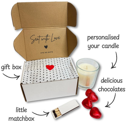 Personalised Little New Home Candle Gift Set | Couples, Friends