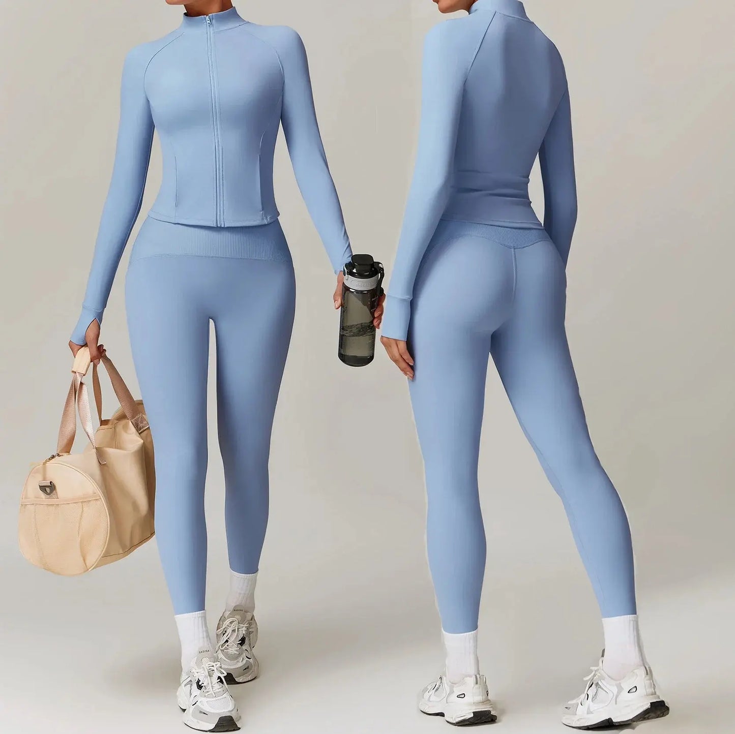 Women’s Leggings & Sportswear Set – Quick Dry, Workout & Athleisure Outfit Kenike