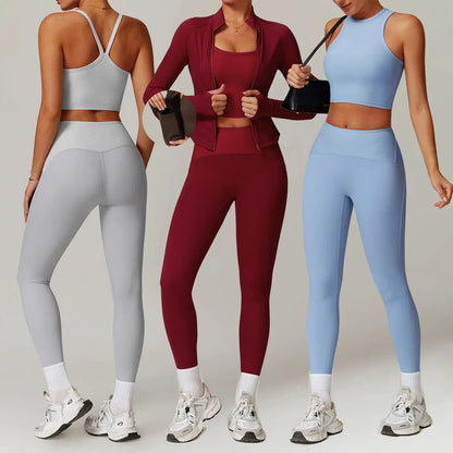 Women’s Leggings & Sportswear Set – Quick Dry, Workout & Athleisure Outfit Kenike
