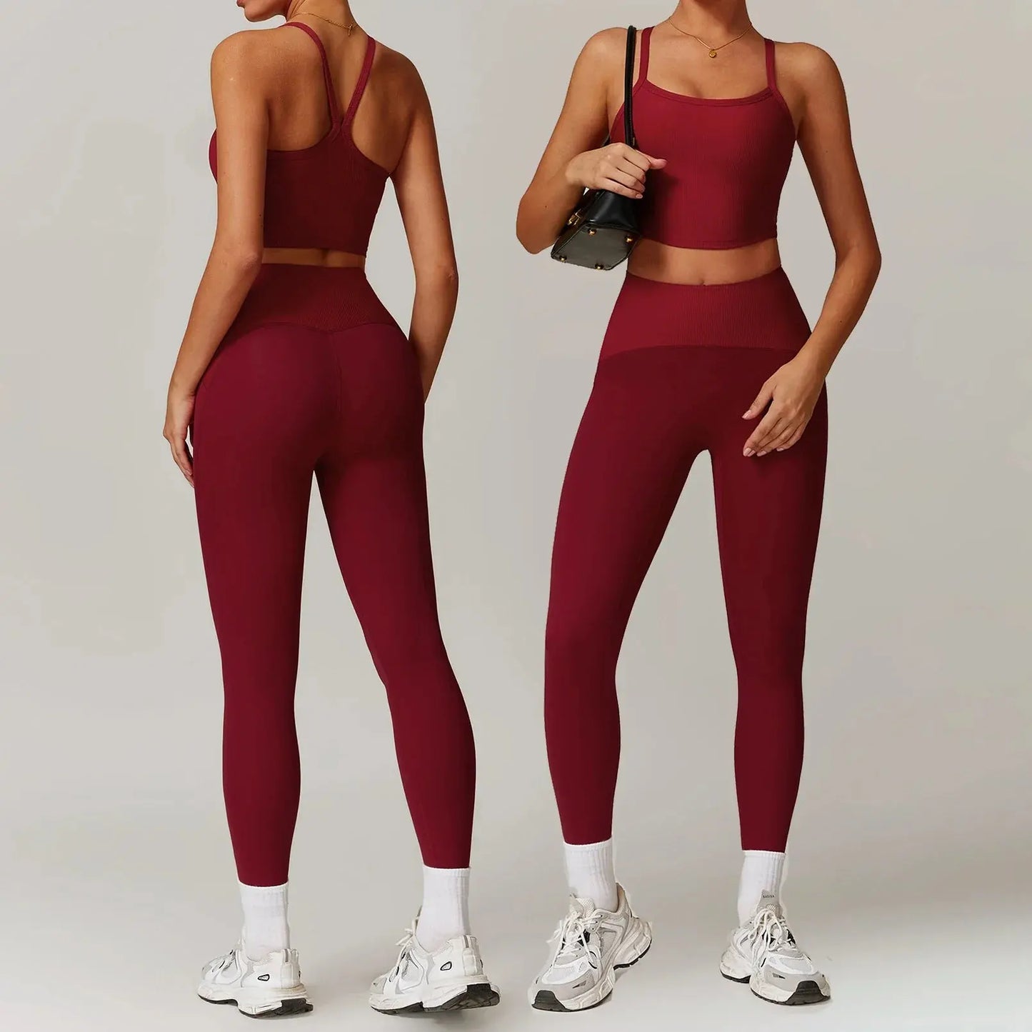 Women’s Leggings & Sportswear Set – Quick Dry, Workout & Athleisure Outfit Kenike