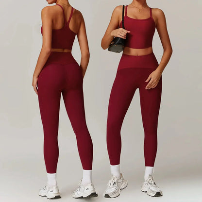 Women’s Leggings & Sportswear Set – Quick Dry, Workout & Athleisure Outfit Kenike