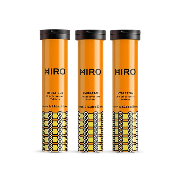 Hydration - Lemon & Elderflower Triple Pack HIRO