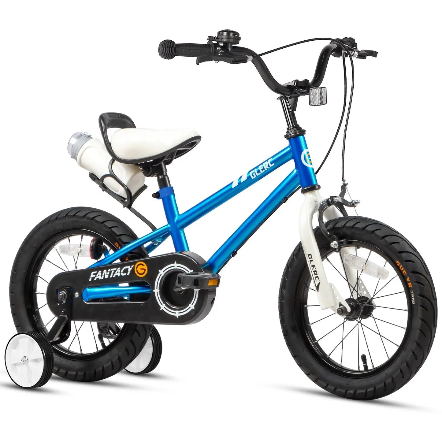 Glerc 16 Inch Kids Bike with Water Bottle - Fantacy GlercBikesUK
